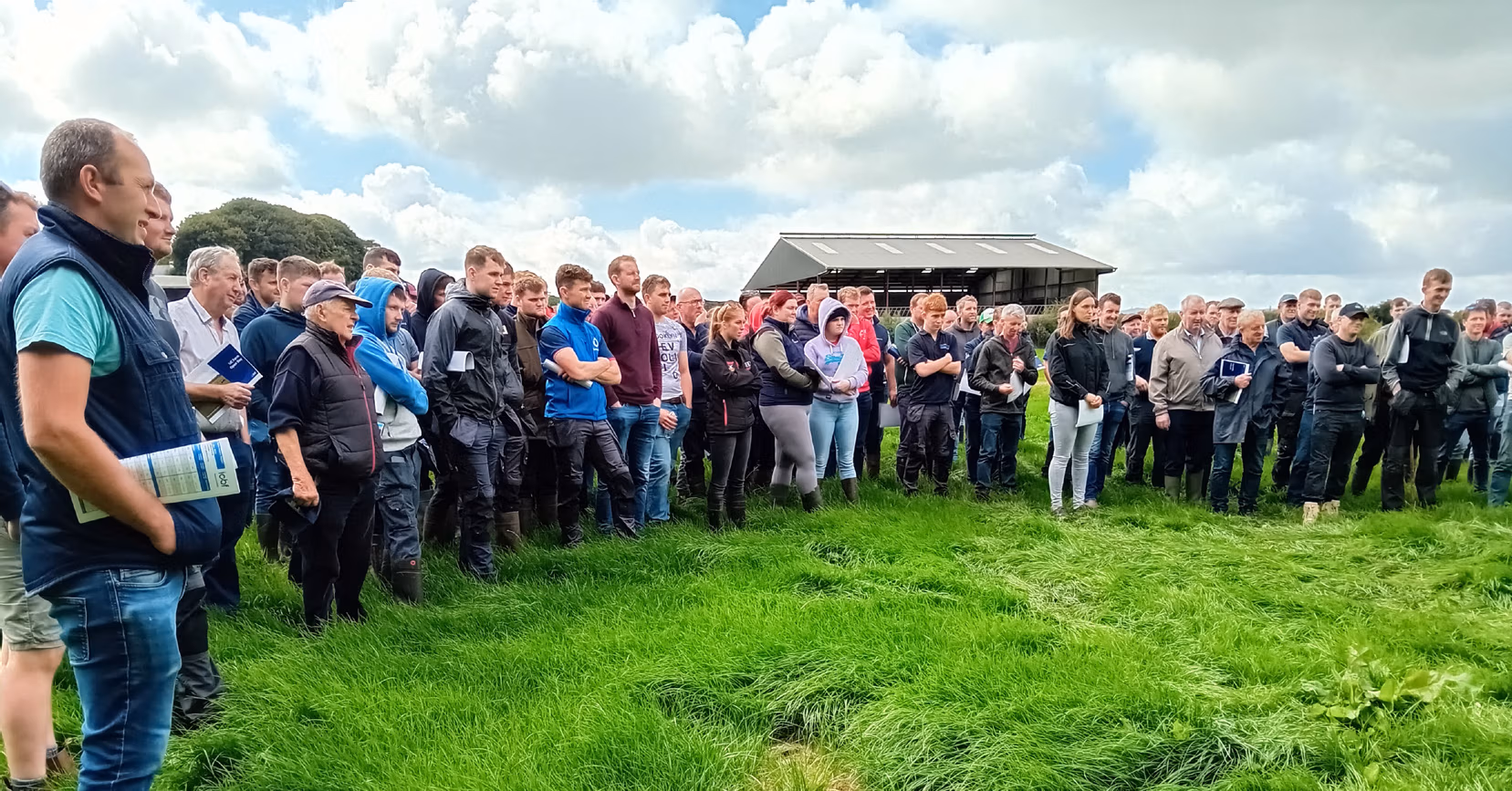More than 300 farmers attended a recent open day at Simon's farm, Galtee View Farm.