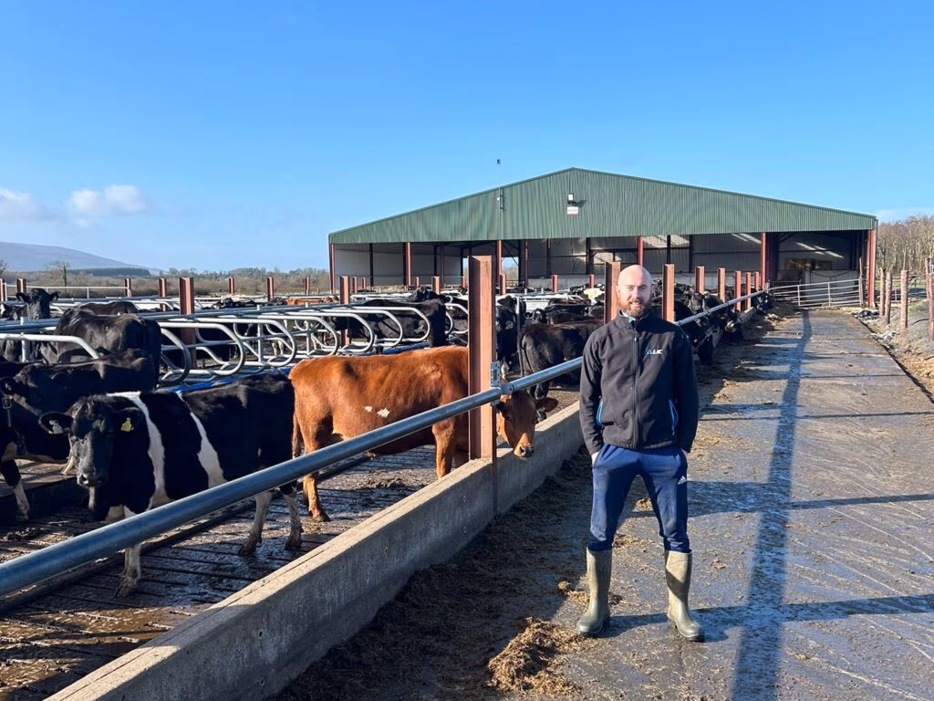 Irish dairy farmer and LIC Ireland breeding advisor, Eoin Kennedy